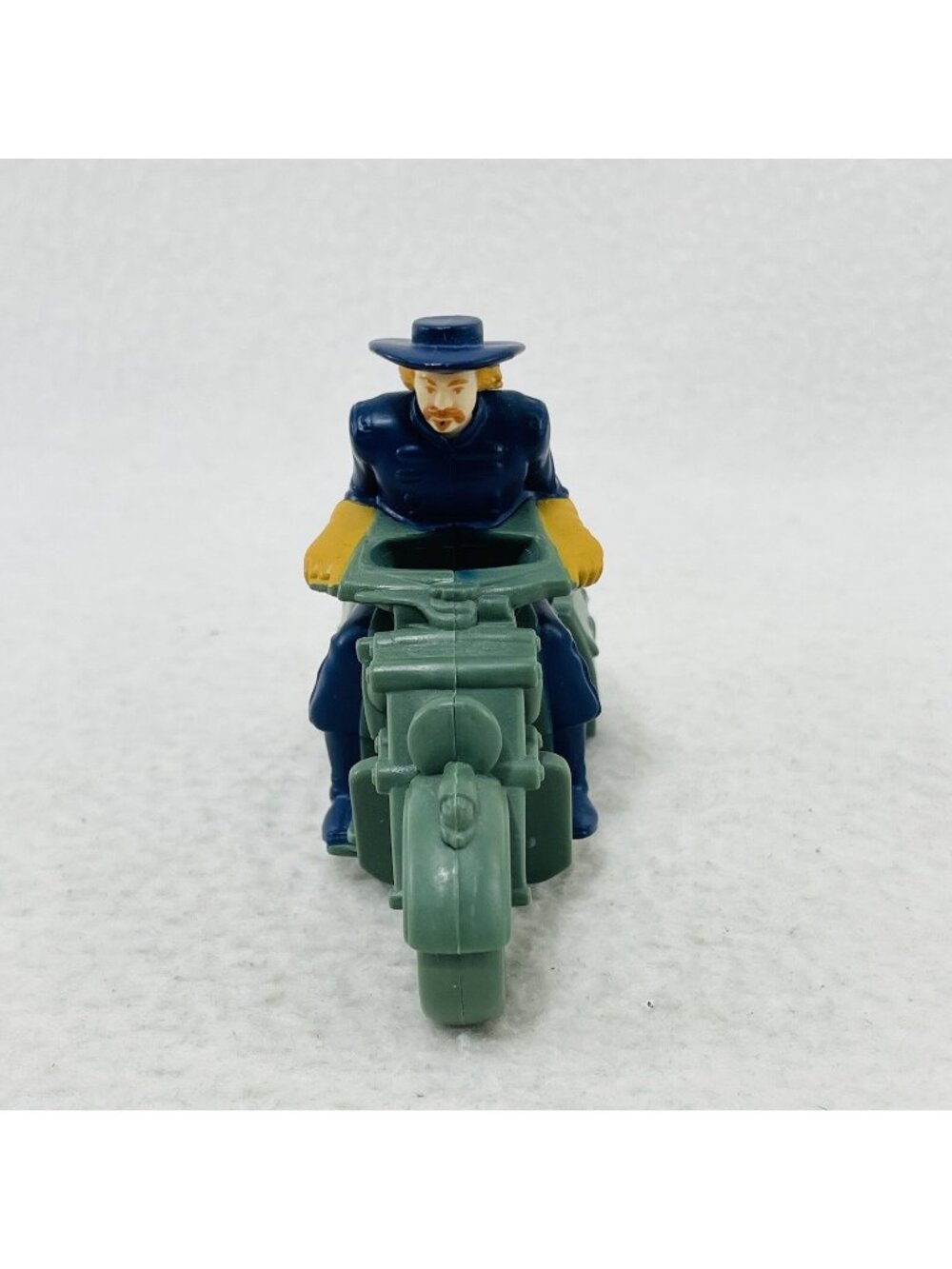 McDonald Fox Night at Museum General Custer Figure Toy Biker Bike Rider Man #8